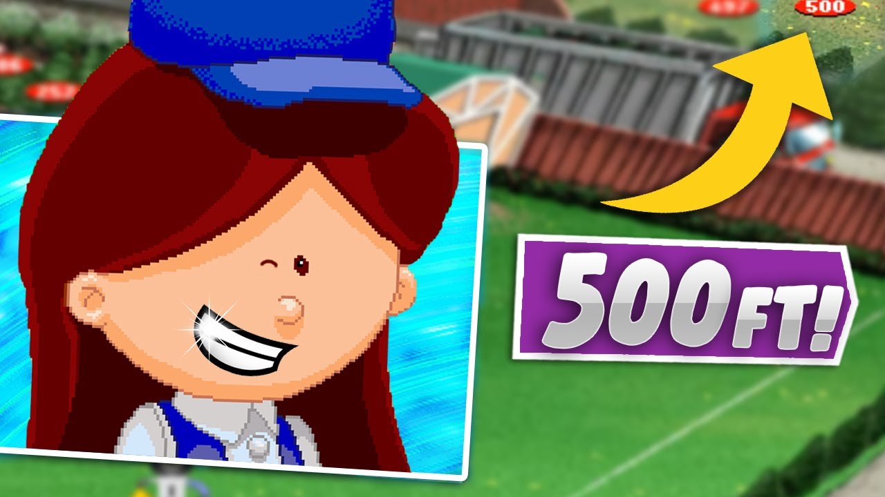 Backyard Baseball Home Run Derby 500 Ft Dinger Youtube