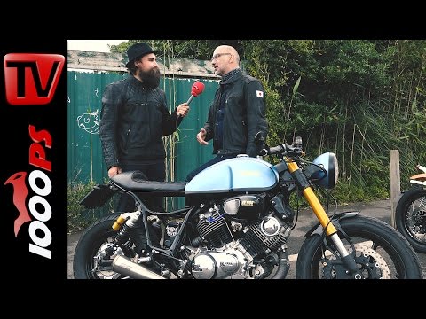 2200 km auf Yamaha XV Café Racer | Thomas am Wheels & Waves 2016 2200 km auf Yamaha XV Café Racer | Thomas am Wheels & Waves 2016