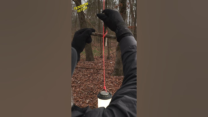 GENIUS Rope Trick 👀🤯 #survival #bushcraft #camping