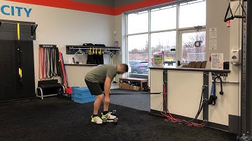 Matthew Ibrahim | DB Band Reverse Lunge