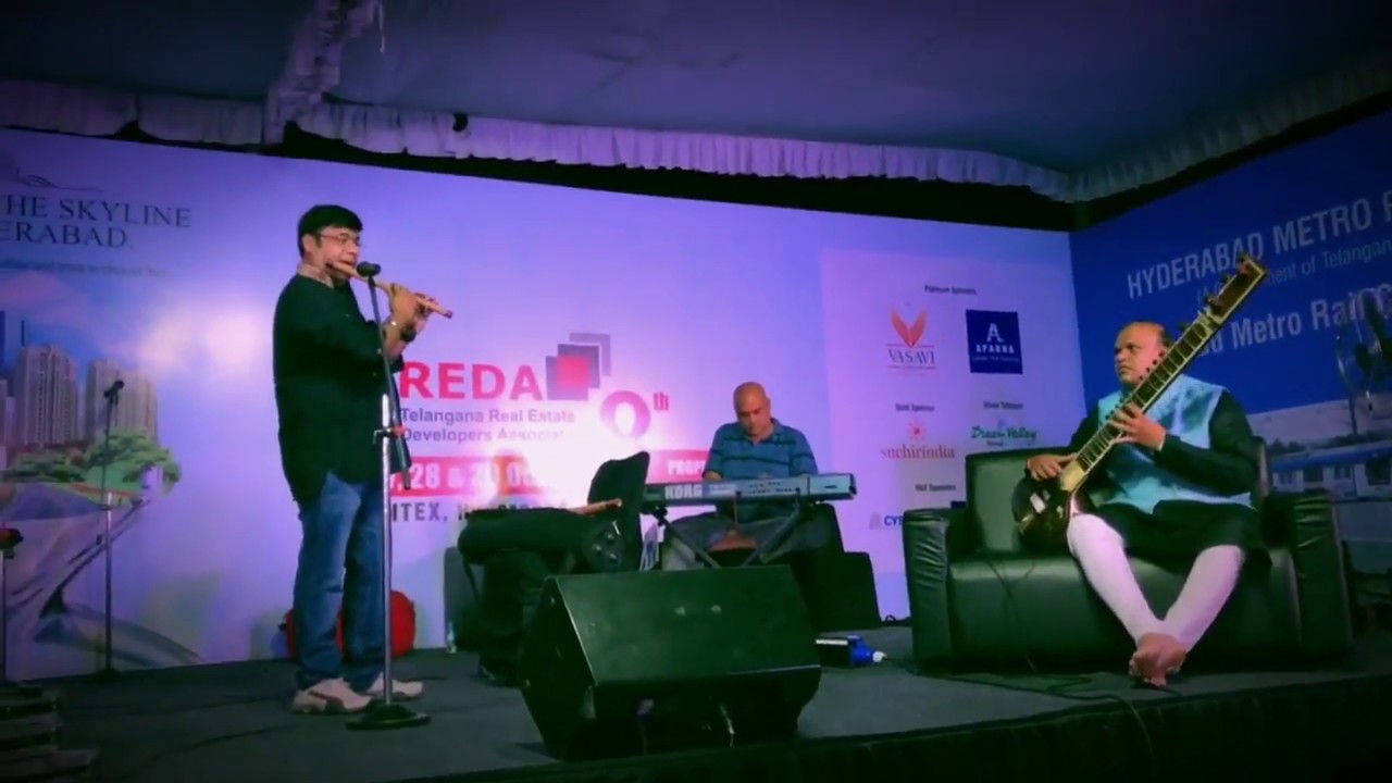Instrumental fusion on Flute Nagaraju talluri, Sitar Nand kumar, Keys