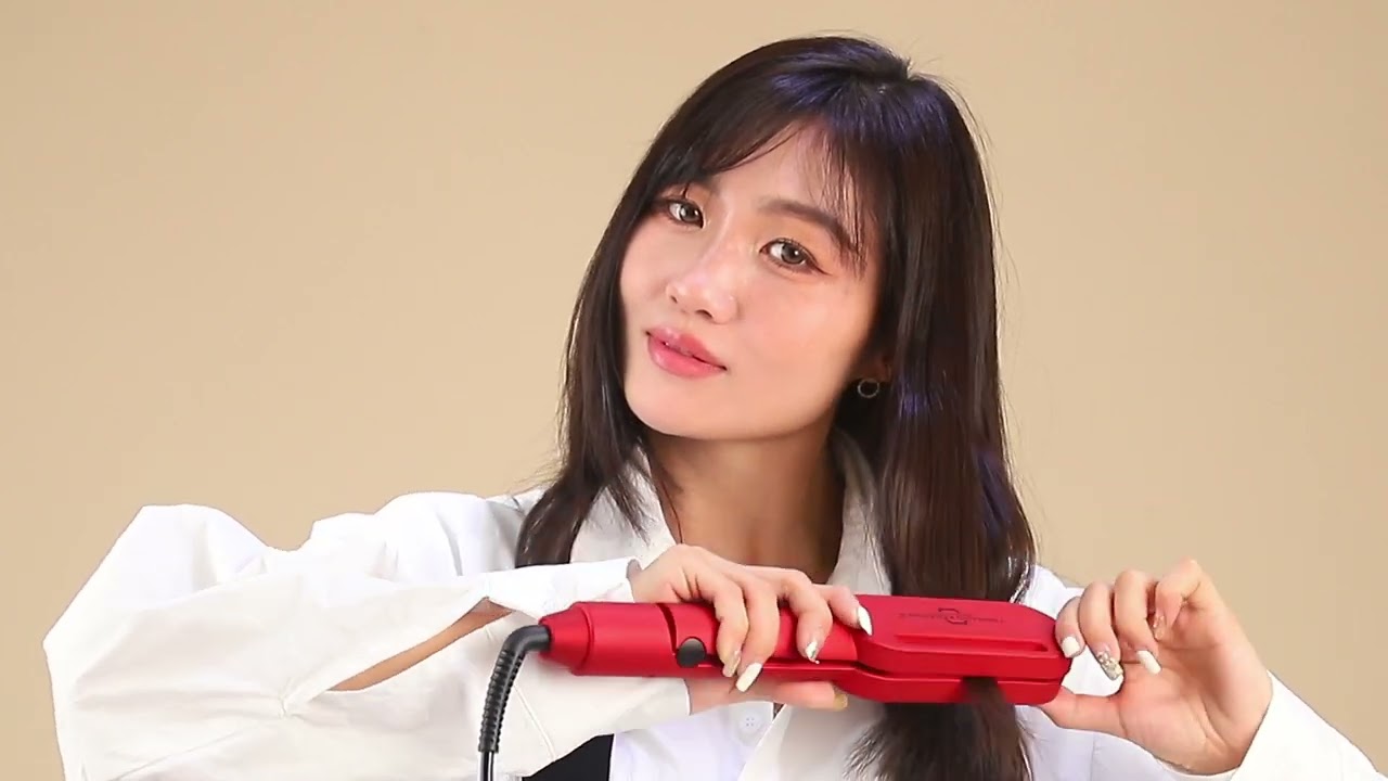 hair curling hair straightening hair straightener by Tornado Hair Iron Flat Iron