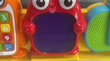 vtech touch & learn activity desk on low batteries