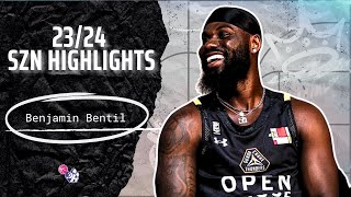 Benjamin Bentil Highlights 2023/24 || Japan B1 || Gunma Crane Thunders