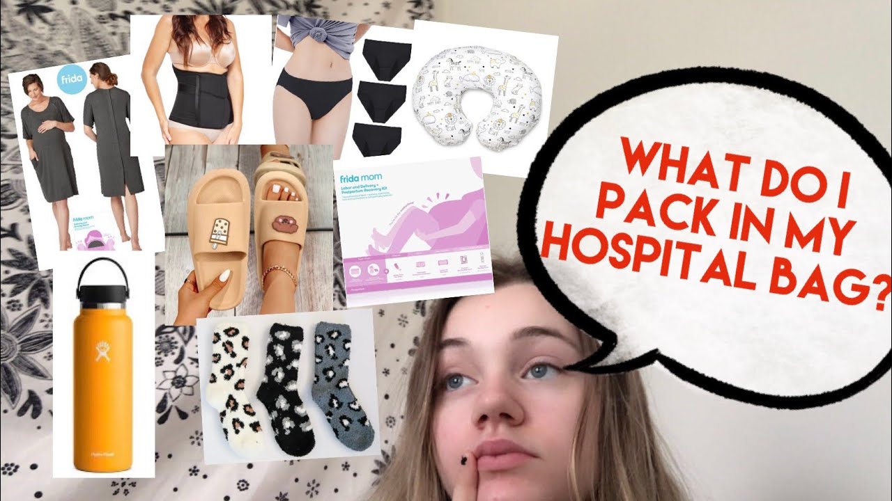 What do I pack in my hospital bag? // What I actually used!!! YouTube