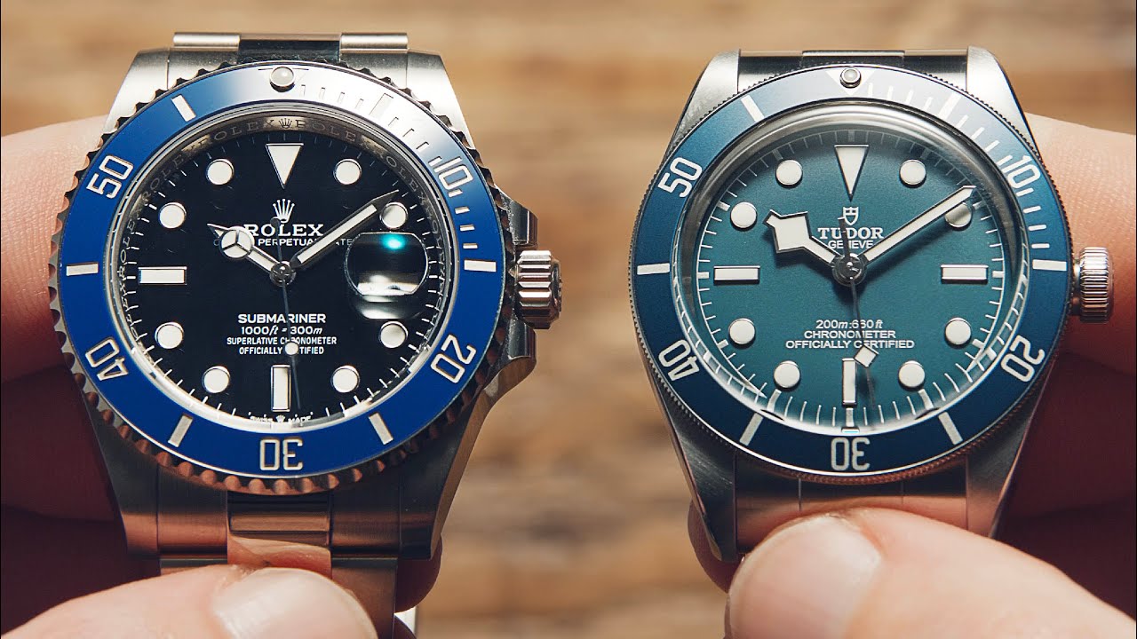 The NEW $40,000 Rolex Submariner vs $4,000 Tudor Black Bay 58 | Watchfinder & Co.
