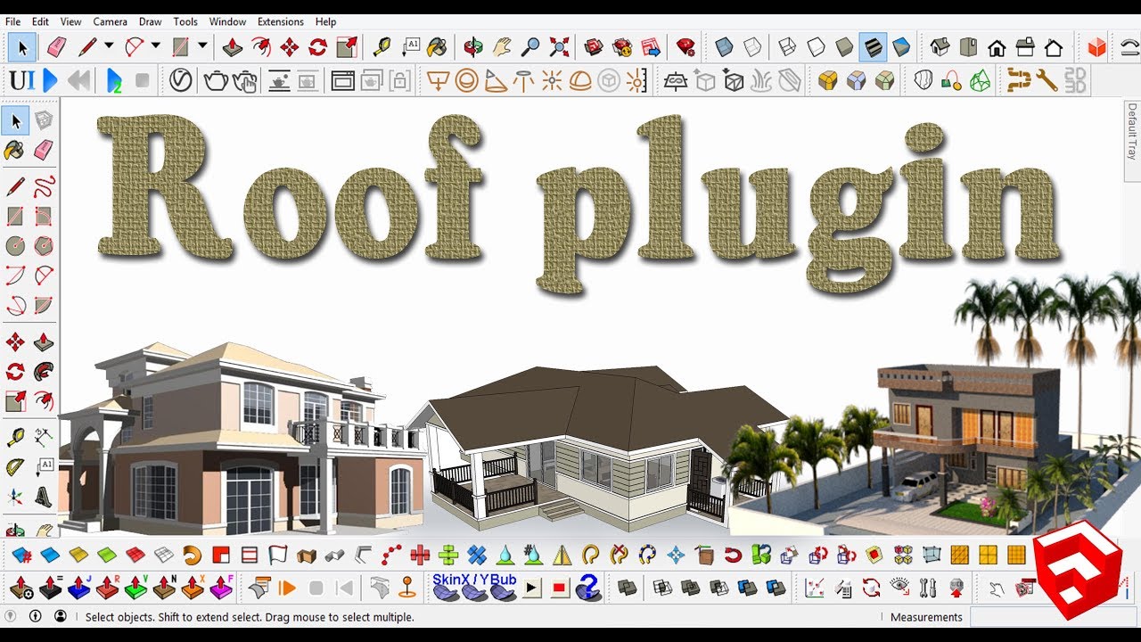 sketchup pro 2019 free instant roof add-on