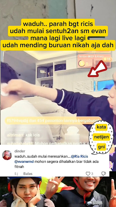 ricis kata gw mah mending nikah aja dah drpd sentuh2an mulu jd fitnah #shorts #riaricis