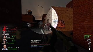 Left 4 Dead 2 Burning Night Tank Run Expert, With 8 Survivors, Full Run