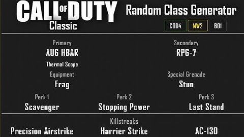 MW2 - Rundown Domination (20-9) Random Class Generator #210 [2022]