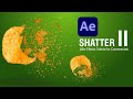 After Effects Tutorial | Shatter Effects | Tv Commercial