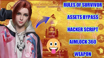 Rules of survival Update Assets New Script Aimlock hacker Safe 100% Ros version 1.34-101{Ep33}