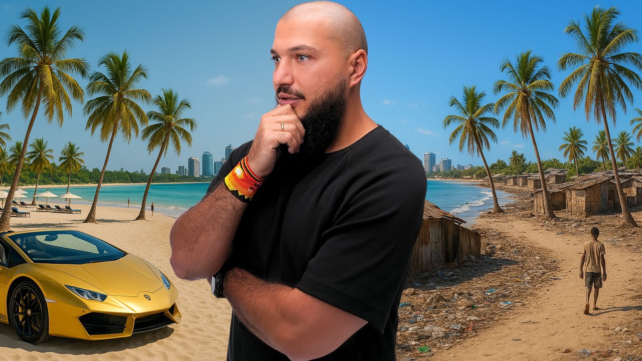 Struggling Between Luxury & Poverty In Dar es Salaam, Tanzania 🇹🇿 (Famous Coco Beach)