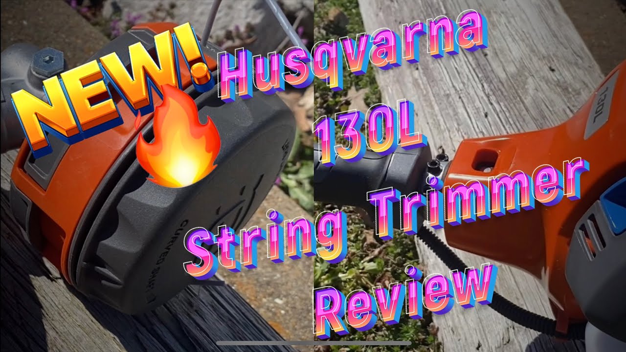 New Husqvarna 130L String Trimmer review #shoalsoutdoorsports #husqvarna  #weedeater#stringtrimmer - YouTube