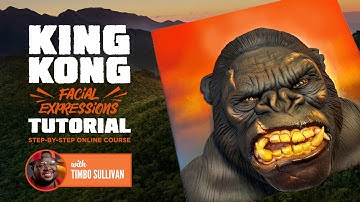 NEW ONLINE COURSE - King Kong Facial Expressions - ON SUGAR GEEK SHOW
