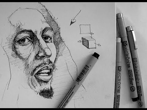 Pen & Ink Drawing Tutorials | How to draw a realistic ...