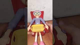 ASMR Greedy Granny #oddlysatisfying #viralvideo  #satisfyingasmr #greedygranny #shorts