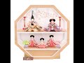 八女人形会館　ひな人形五人飾り　4F15-AA-576