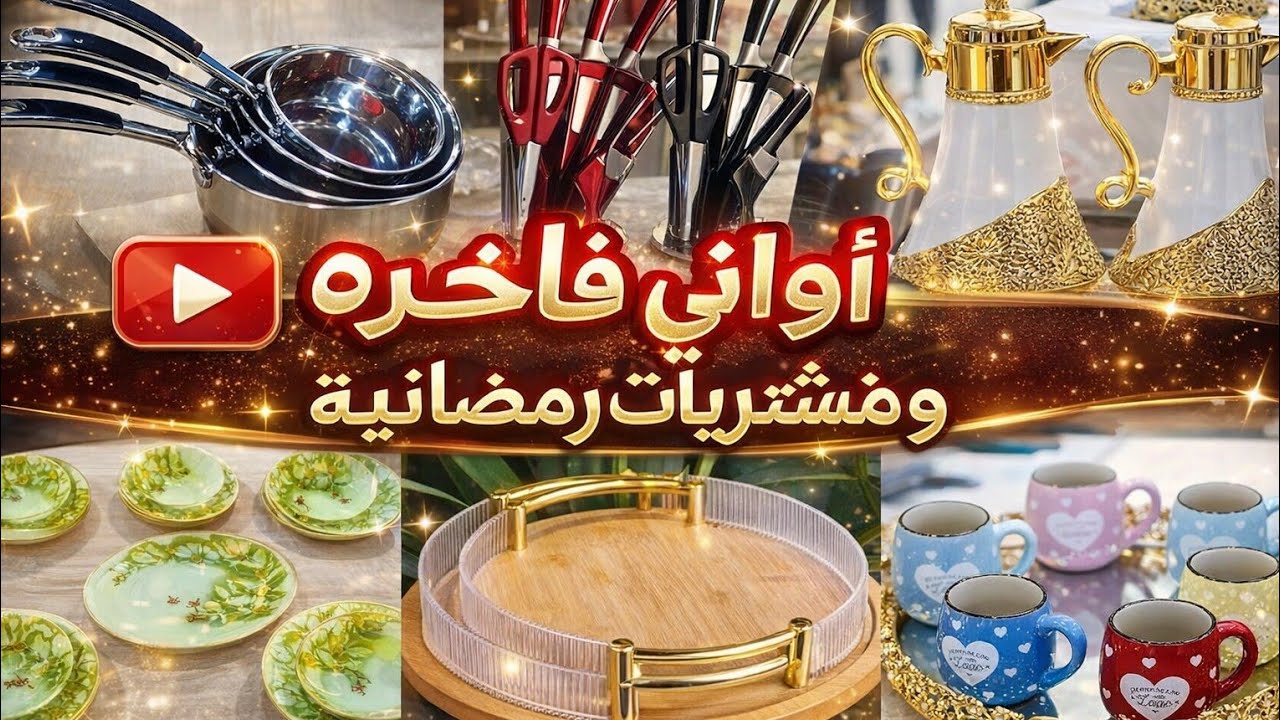 مشتريات وقضيان أواني رمضان 2026😍غير بالقليل و نديرو تاويل 💥