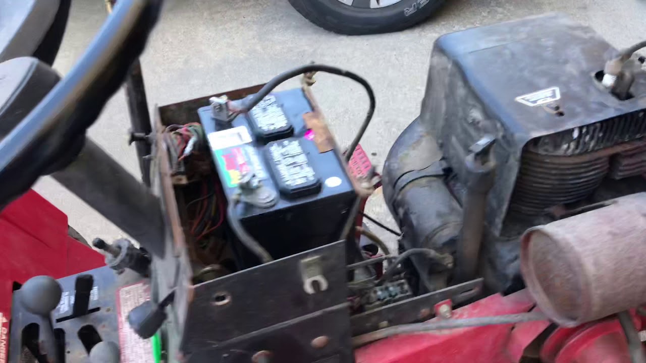 Wheel Horse 312-8 first run