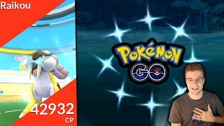 Mein erstes Raikou & Shiny Pokémon Begegnung! Gefangen?! | Pokémon GO deutsch