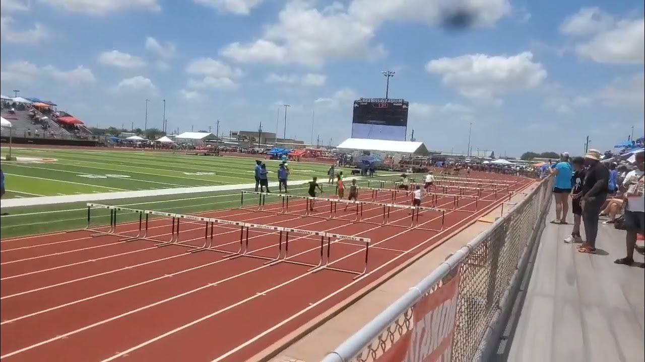 TAAF STATE TRACK MEET 2022 12U boys 80M hurdles "I don't own rights to