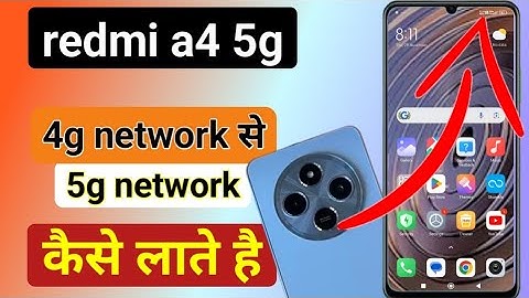 redmi a4 5g network problem solution | radmi a4 5g me network sahi kaise kare