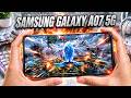 SAMSUNG GALAXY A07 5G test game Free Fire | Dimensity 6300 5G