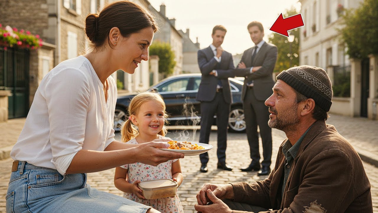 Une mère pauvre aide un sans-abri… le fils du milliardaire frappe à sa porte