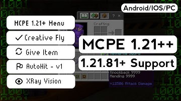 Minecraft 1.21.81 | BEST Hack Client | Mod Menu APK for Minecraft PE 1.21+ | Android IOS PC