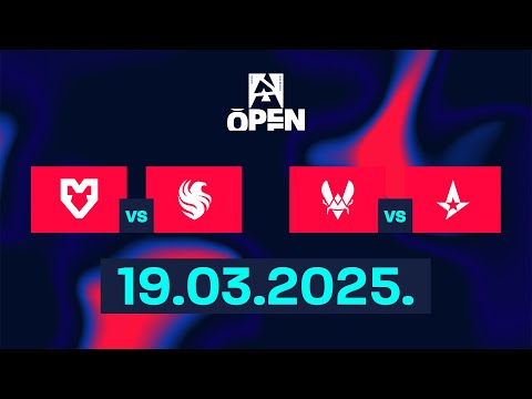 BLAST Open Lisbon 2025 - MOUZ vs Team Falcons | Team Vitality vs Astralis