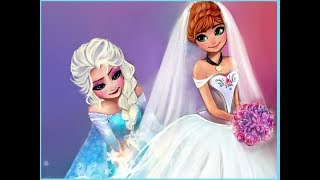 Đám cưới của chị em Nữ hoàng băng giá Elsa và Anna