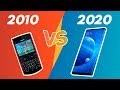 Смартфоны 2010 против смартфонов 2020. Что изменилось за 10 лет?