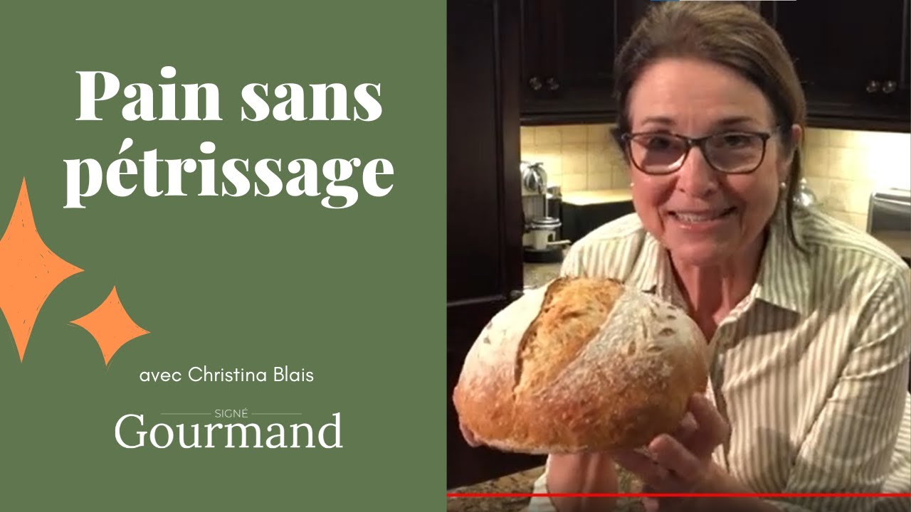 RECETTE DE PAIN SANS PÉTRISSAGE