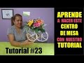 Curso Tutorial #23 Como hacer Centro de Mesa Carreta Vintage Rustico Arreglo floral Carretilla