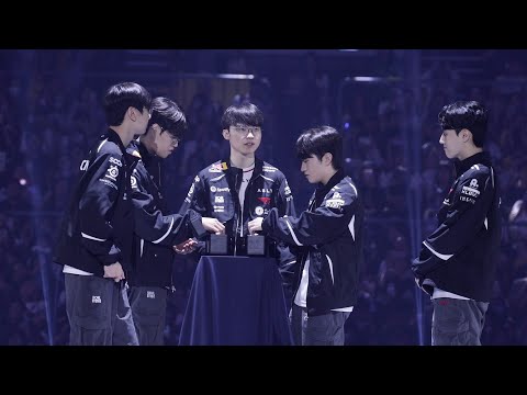 [4K] T1 월즈25 우승 반지 수여식 세레머니 T1 Homeground 260816 2025 Worlds rings ceremony