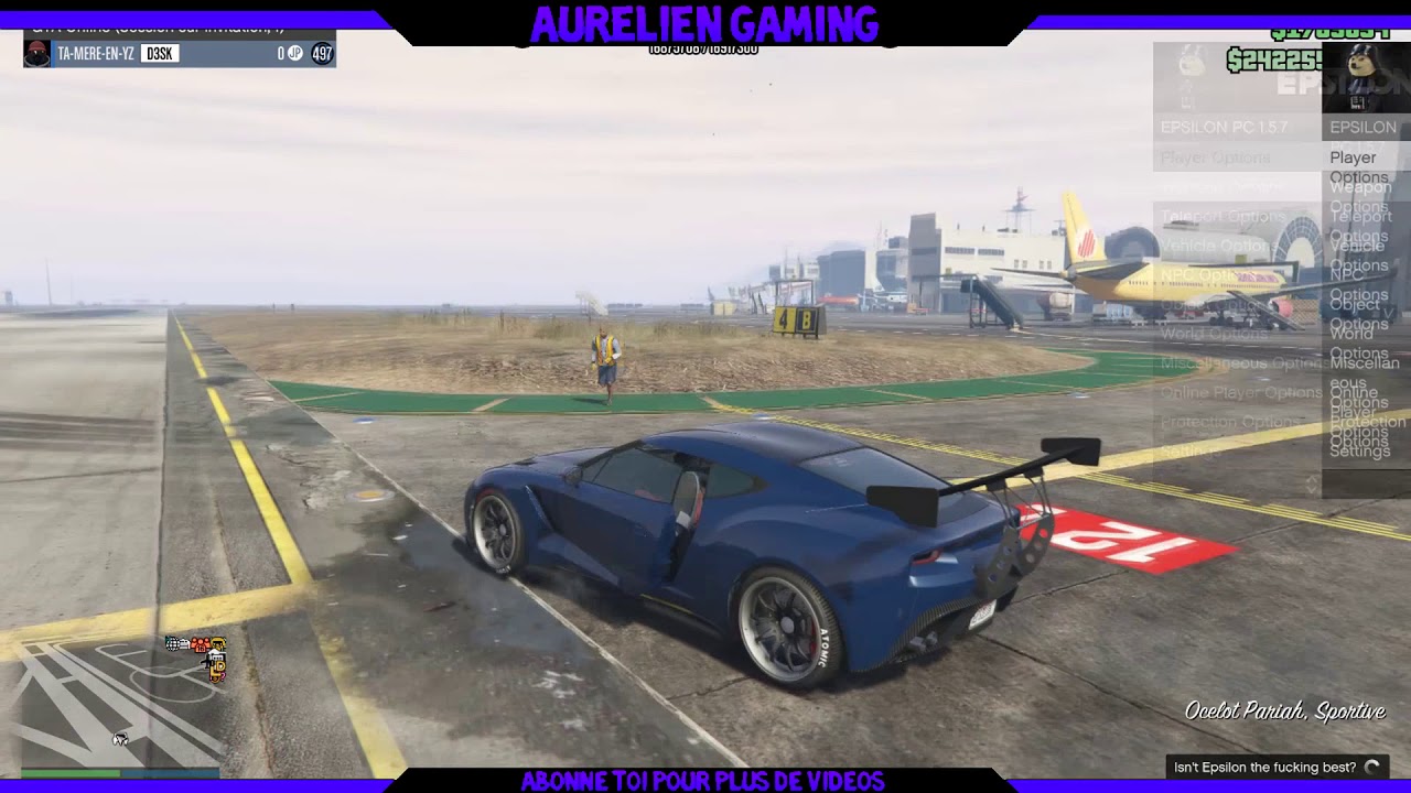 GTA Online MoD Menu EPSILON 1.42 v1.5.7 - GIVE PLAYERS RP / UNLOCK ALL ...