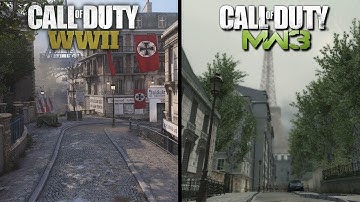 Call of Duty WW2: Occupation Early Gameplay (MW3 Resistance Map Remake)