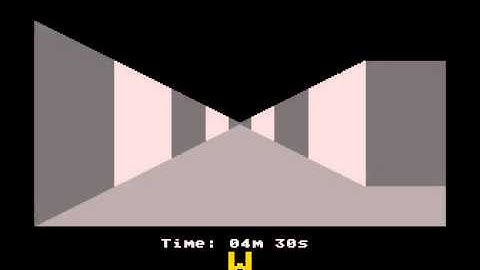 amazing maze for Atari 8-bit