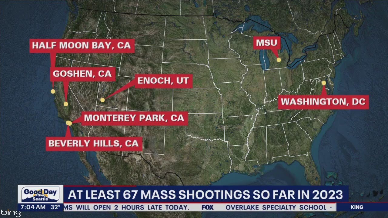67 mass shootings in the U.S. so far in 2023 FOX 13 Seattle YouTube