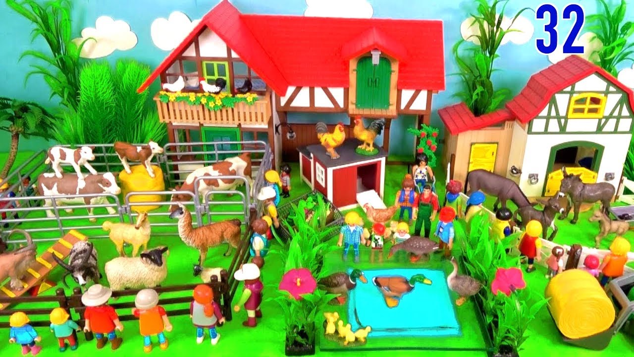 sea of thieves Farm Animal Toys For Kids - Learn Animal Names and Sounds - Learn Colors 32