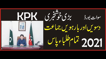 BISE Swat press Release/Notification regarding Matric & Inter Result 2021,10th class, 12th class