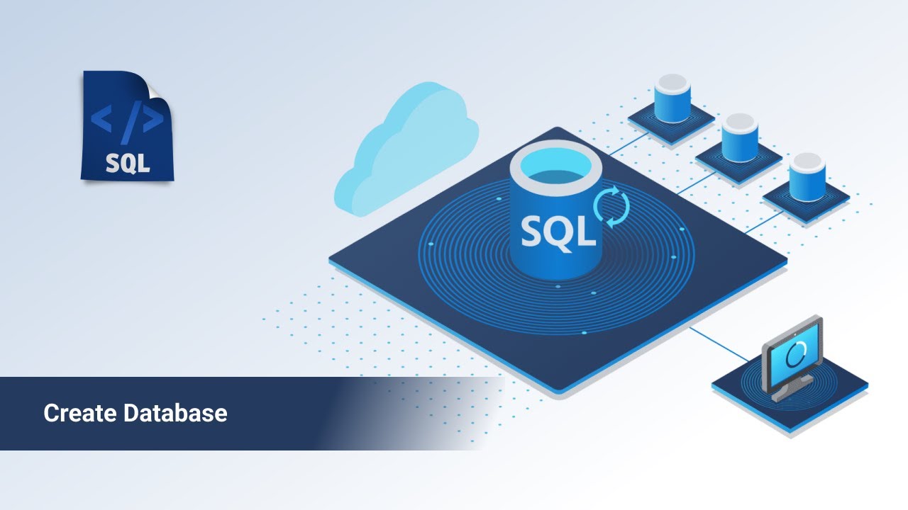 1. Create Database - YouTube