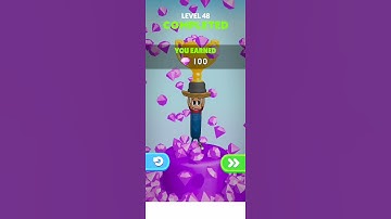 Wacky run Game play level 48