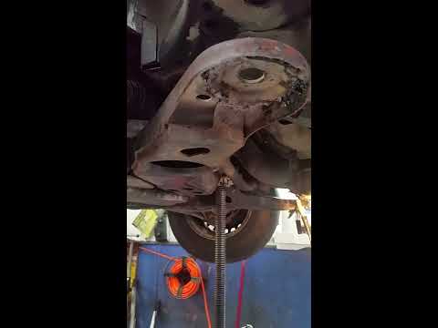 Buick Lesabre Subframe Bushing repair part 2 - YouTube