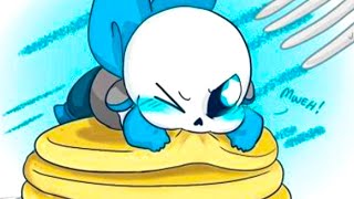 Baby sans is hungry...