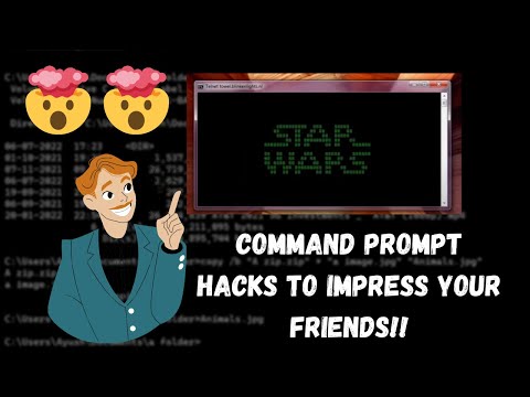 These command prompt tricks will impress your friends!!