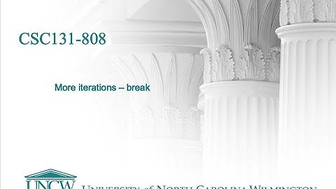 11-1 Definite vs indefinite loops