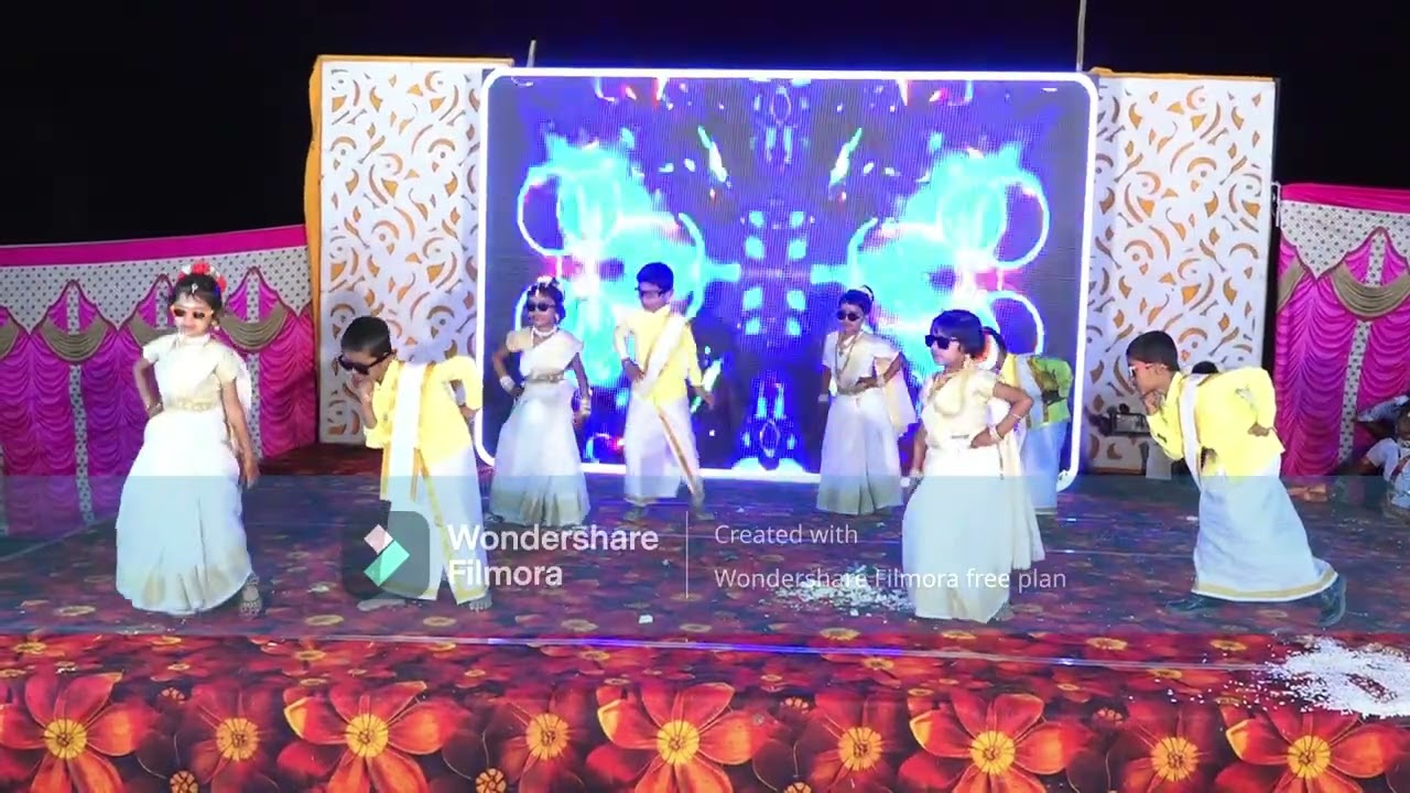 South indian dance Dnyan Prabodhini primary school bhosga|Gathering