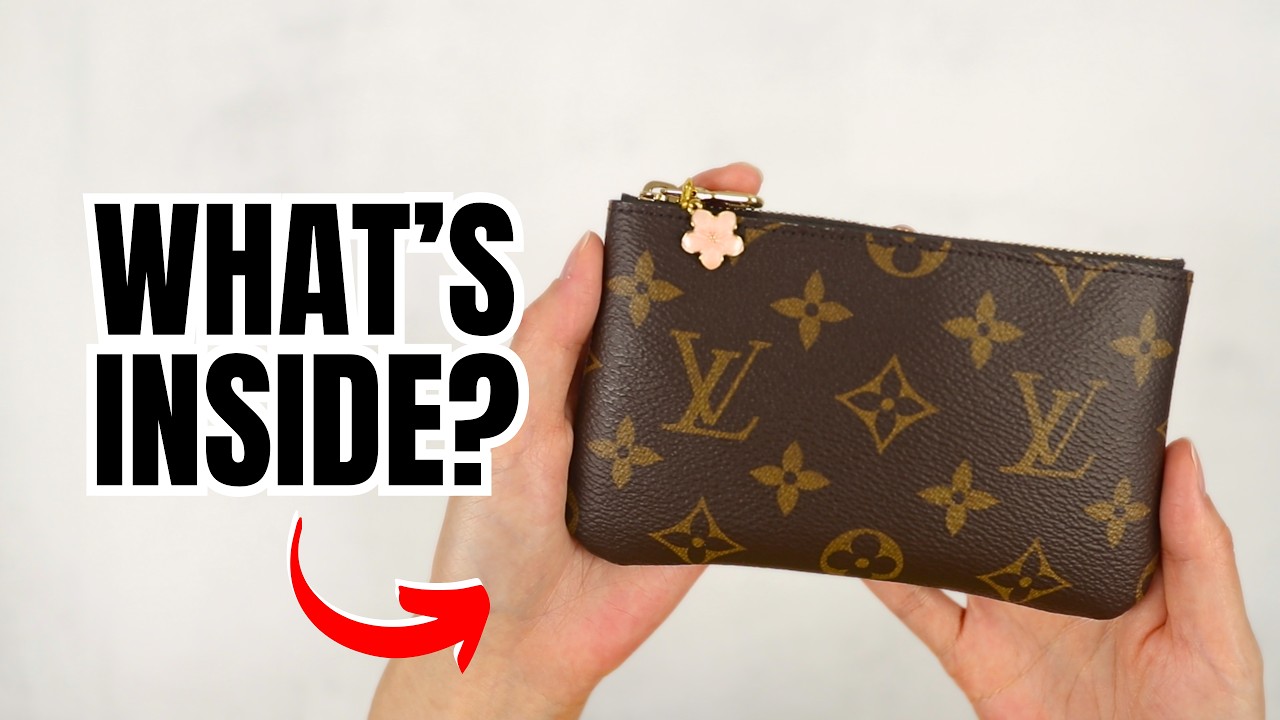 Louis Vuitton Small Key Pouch | What ACTUALLY Fits?? - YouTube